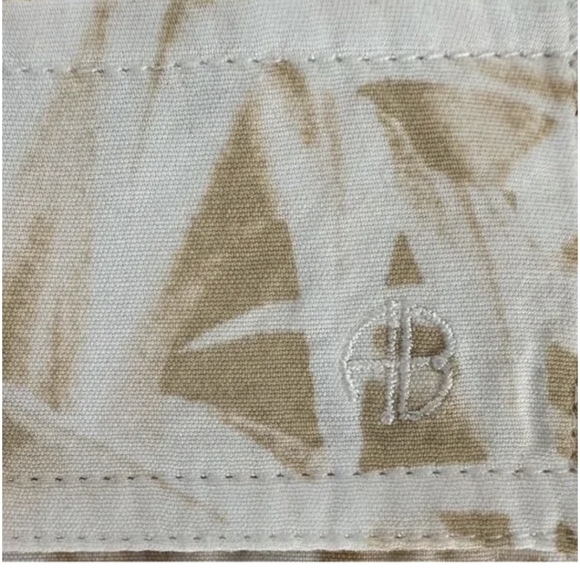 Anine Bing Austin Shirt Hawaiian Print Top Button Up Blouse Size Medium - Picture 7 of 9